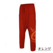 サルエルパンツ ロングパンツ アラジンパンツ 長ズボン メンズ ボトムス ウエストゴム おしゃれ カジュアル かっこいい 楽ちん ゆったり ゆるシルエット ルームウェア