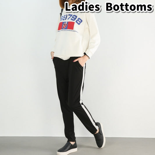 ロングパンツ テーパードパンツ ラインパンツ 長ズボン レディース 女性 商品画像