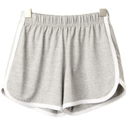 ショートパンツ ハーフパンツ 半ズボン 部屋着 ルームウェア レディース 女性 ボトムス ショート丈 ミニ丈 ゴムウエスト スポーティ 無地 グレー ブラック ホワイト シンプル カジュアル ラフ かわいい キュート 夏