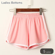 ショートパンツ ハーフパンツ 半ズボン 部屋着 ルームウェア レディース 女性 ボトムス ショート丈 ミニ丈 ゴムウエスト スポーティ 無地 グレー ブラック ホワイト シンプル カジュアル ラフ かわいい キュート 夏