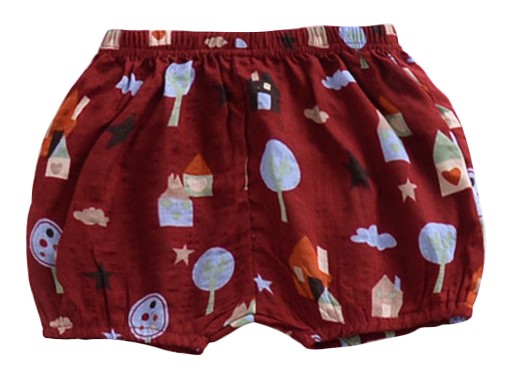 子ども用 ズボン ボトムス ショートパンツ 子ども服 ベビー キッズ 小花 お花 フラワー 可愛い オシャレ 夏 お出かけ お散歩 外遊び 70 80 90 100 カラバリ