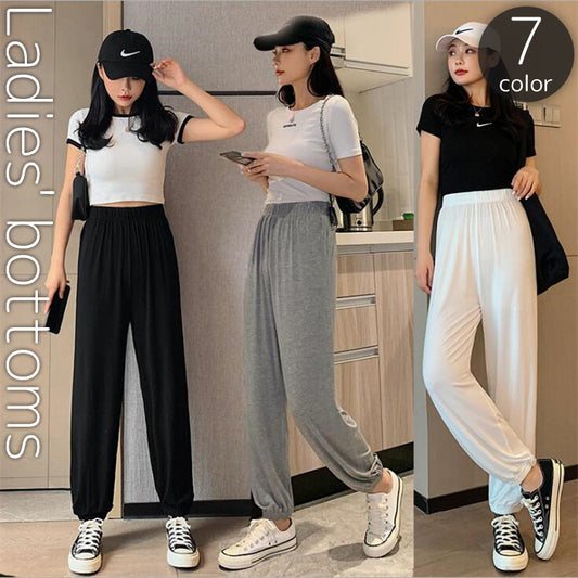 ロングパンツ ジョガーパンツ スウェット レディース 女性用 ボトムス 商品画像