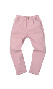 子供服 ストレッチチノパン ロングパンツ 長ズボン  テーパード キッズ ベビー ジュニア 男の子 女の子 タックパンツ ボトムス カジュアル こども服 子ども服 通園 通学