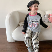 ロングパンツ 子供服 キッズ ベビー ジュニア 男の子 女の子 ボトムス 長ズボン ジョガーパンツ ウエストゴム センタープレス ゆったり カジュアル シンプル ゆるシルエット おしゃれ かわいい お出かけ 普段使い ルームウェア 通学 通園 男児 女児 子ども こども