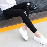 スキニーパンツ ロングパンツ レディース 女性用 ボトムス ストレッチ ダメージ 9分丈 長ズボン 黒 無地 細身 オシャレ カジュアル かっこいい 着回し力 スリム ヘビロテ お出かけ 春 夏 秋 レギンス風 スパッツ風 タイト ブラック