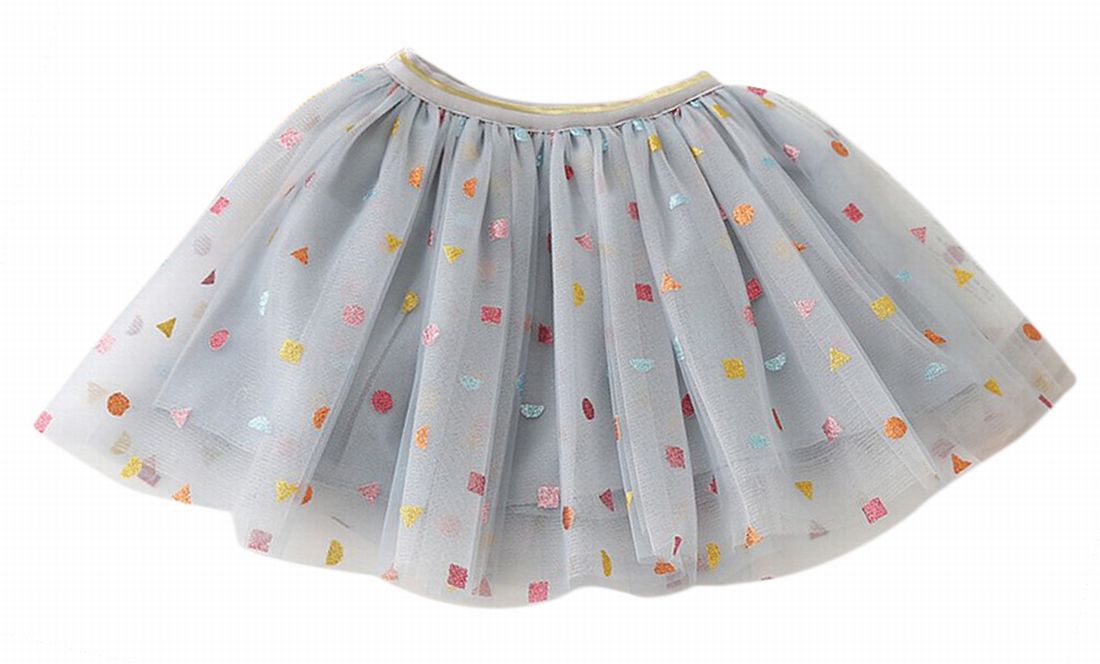 スカート チュールスカート キッズ 女の子 ボトムス 子供服 花柄 ピンク グレー ミニ丈  フレア ウエストゴム シースルー