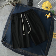 ショートパンツ スウェット 短パン メンズ ボトムス 切りっぱなし 半ズボン ドロスト カットオフ カジュアル ルームウエア サイドポケット ウエストゴム ハーフパンツ スポーツ 運動 グレー ブラック