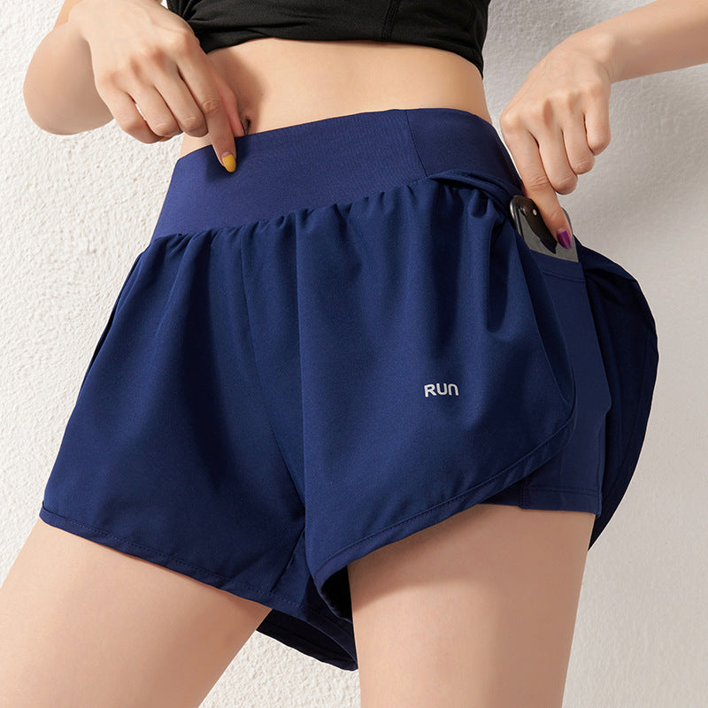 スポーツウェア ショートパンツ レディース インナーパンツ付き ボトムス 短パン 商品画像2