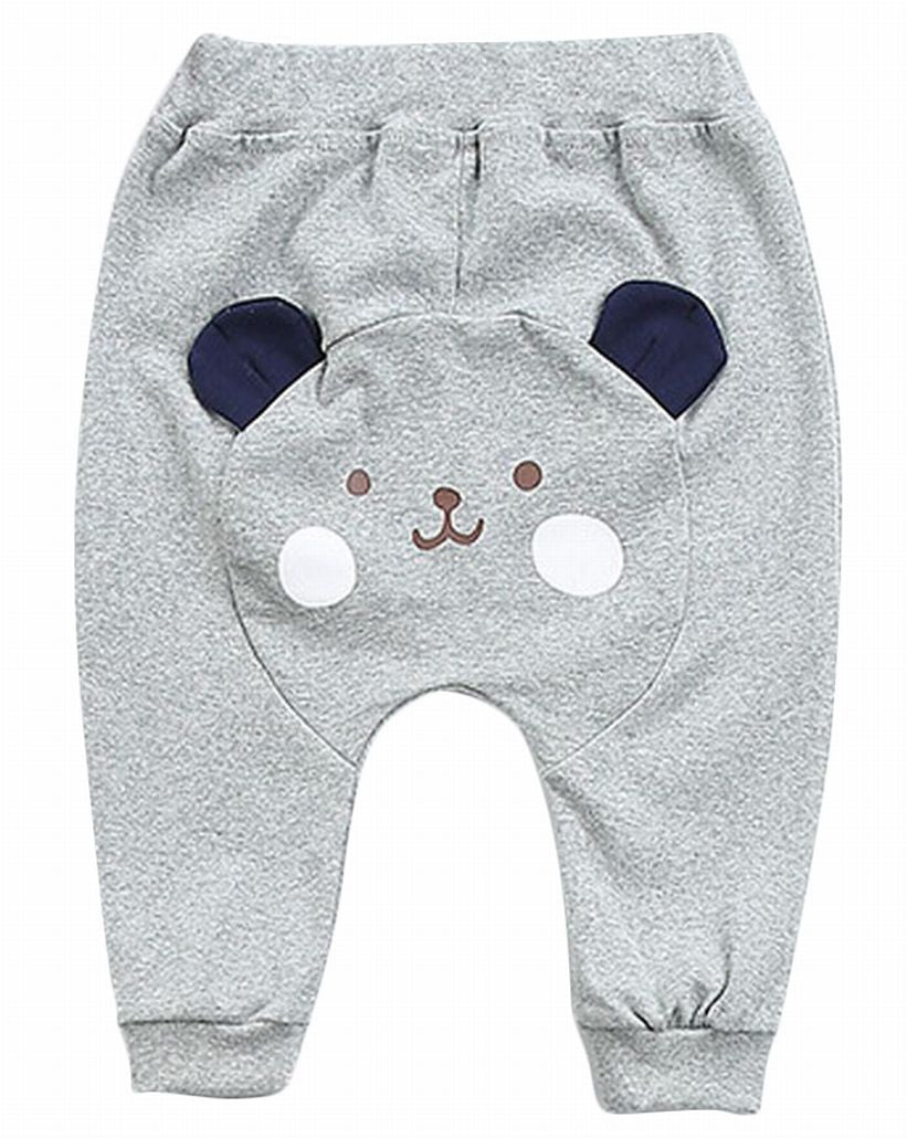 モンキーパンツ ズボン パンツ ロングパンツ 長ズボン 9分丈 ライトグレー バリエーション画像