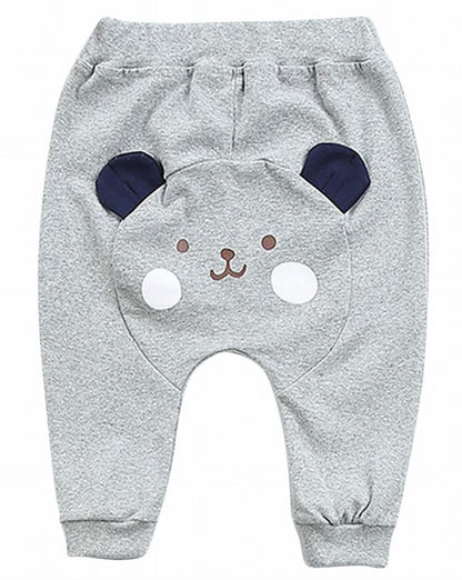 モンキーパンツ ズボン パンツ ロングパンツ 長ズボン 9分丈 ライトグレー バリエーション画像