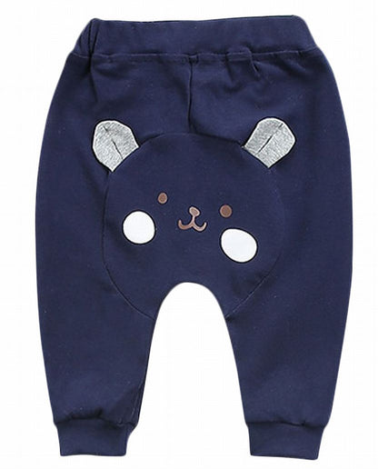 モンキーパンツ ズボン パンツ ロングパンツ 長ズボン 9分丈 ネイビー バリエーション画像