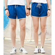 ショートパンツ ジャージパンツ 大きいサイズ 男女兼用 メンズ 男性 レディース 女性 ボトムス ズボン 半ズボン 短パン 紐付き スリット入り ライン ランニング