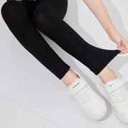 レギンス スパッツ ロング 子供服 キッズ ジュニア 女の子 無地 シンプル レギパン レギンスパンツ ウエストゴム 薄手 春秋
