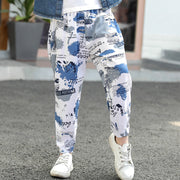 ジョガーパンツ ジョグパンツ 子供服 キッズ ジュニア ロングパンツ 長ズボン ハーレムパンツ タイパンツ 裾ゴム 総柄 プリント ウエストゴム 楽ちん 薄手 デザイン豊富 お出掛け 外出 室内 部屋着 子供用 こども用 子ども用 男の子 女の子 男児 女児 カジュアル ボトムス