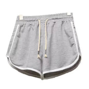 ショートパンツ 短パン レディース 女性 婦人 大きいサイズ パンツ ボトムス スポーツウェア 黒 グレー 白 ピンク シンプル カジュアル スポーツ 運動 フィットネス 普段使い