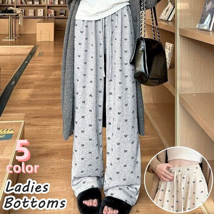 ワイドパンツ ロングパンツ スウェットパンツ レディース 女性 女子 商品画像
