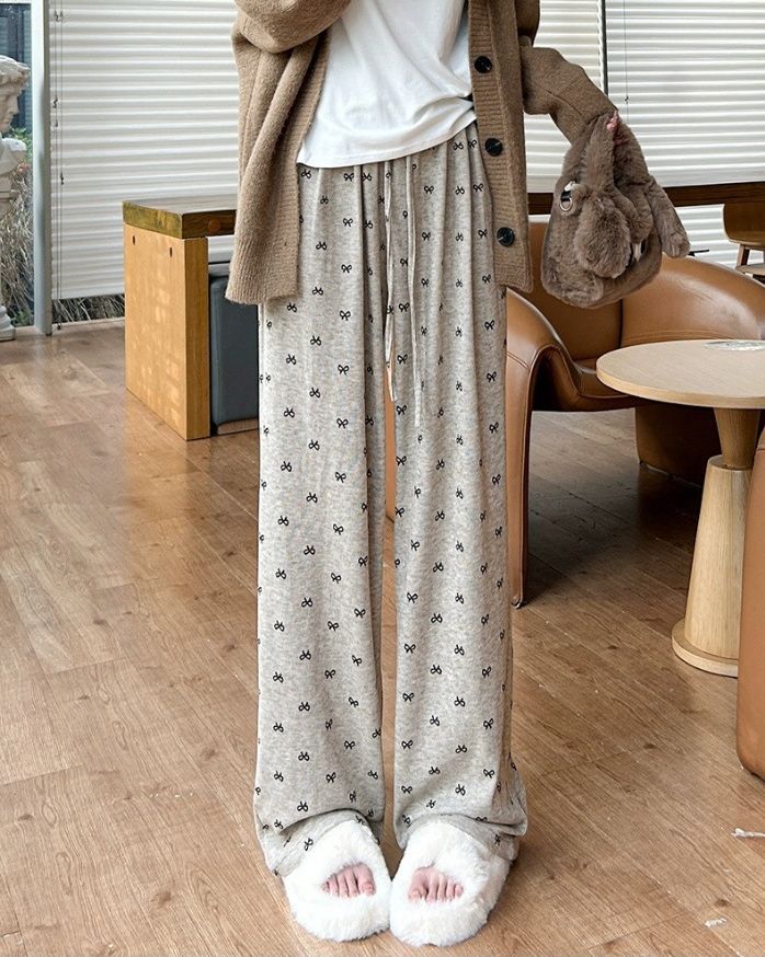 ワイドパンツ ロングパンツ スウェットパンツ レディース 女性 女子 商品画像2