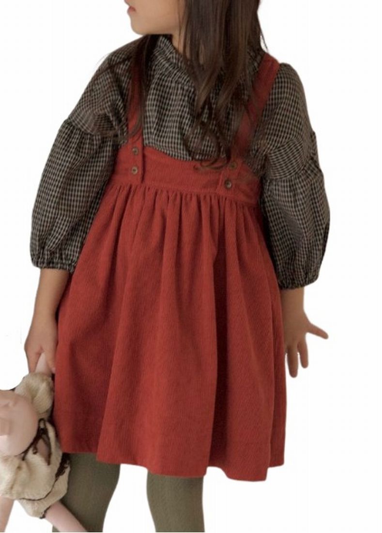 スカート 吊りスカート サスペンダー 女の子 おしゃれ 韓国子供服 海外子供服 子供服 キッズ シンプル 上品 jam