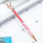 ボールペン 文房具 文具 筆記用具 ステーショナリー ペン ラインストーン 宝石風 ビーズ入り キラキラ かわいい ゴージャス 華やか おしゃれ きれいめ オフィス 学校 事務用品 プレゼント ギフト ピンク 青 黄 灰 緑 紫
