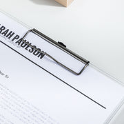 クリップボード A4 バインダー クリップファイル ボード 縦型 タテ型 挟む グラデーション 事務用品 文房具 文具 ビジネス 会議 オフィス 学校