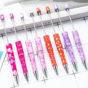 ビーズボールペン 2本セット カスタムペン オリジナルペン ビーズペン 文具 文房具 ハンドメイド DIY オリジナル デコレーション デコ 可愛い お洒落 プレゼント 筆記用具