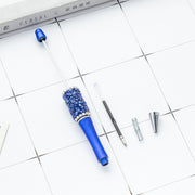 ビーズ付きボールペン ボールペン 文具 事務用品 筆記具 アクセサリークラフト材料 アクセサリーパーツ 筆記用具 ラインストーンボールペン 面白い 筆記ペン ビーズペン クラフトペン ビーズボールペン パーツ オリジナルボールペン 手作り用 カスタムボールペン