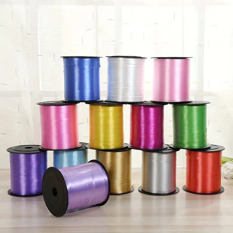 ラッピングリボン 幅0.5cm 長さ200m 日用品 文具 ラッピング用品 商品画像2