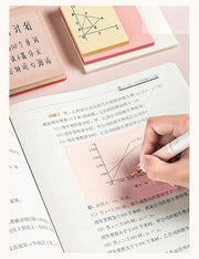 付箋 2個セット 付箋紙 ふせん メモ用紙 半透明 透けて見える 正方形 長方形 粘着 貼り付け シンプル 無地 文具 文房具 事務用品 学校 オフィス ステーショナリー