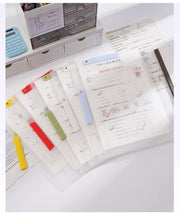 クリアファイル クリップファイル 文房具 文具 事務用品 A3 A4 クリップ式 挟む ダブルクリップ プリント 資料 整理整頓 無地 ホワイト シンプル 学生 便利