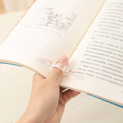 ブックマーク ページホルダー ブックストッパー 親指 読書補助 片手 商品画像2
