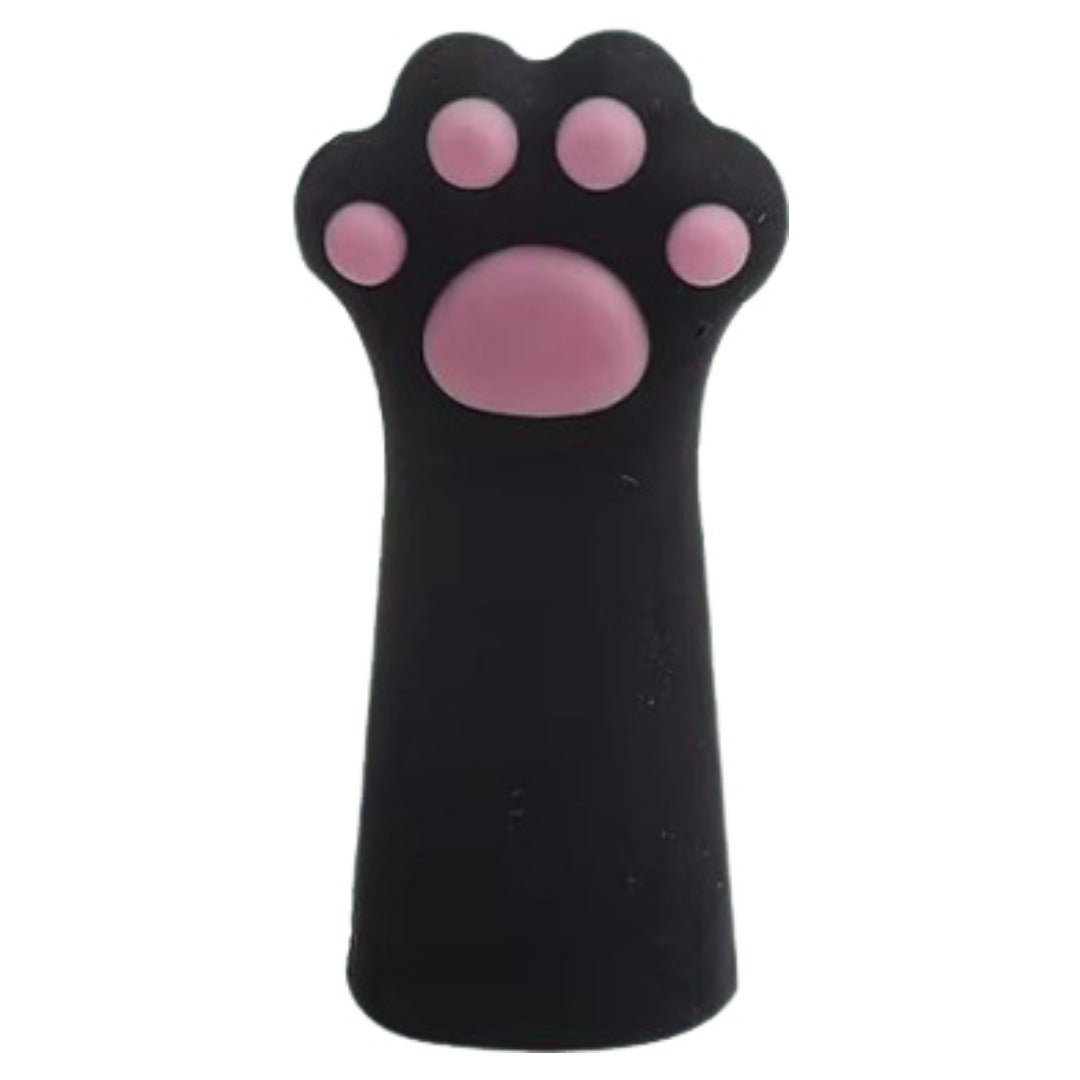 鉛筆キャップ 4個セット 鉛筆カバー 先端 保護 プロテクト ガード 折れない シリコン 猫の手 肉球 ねこ ネコ 猫 かわいい