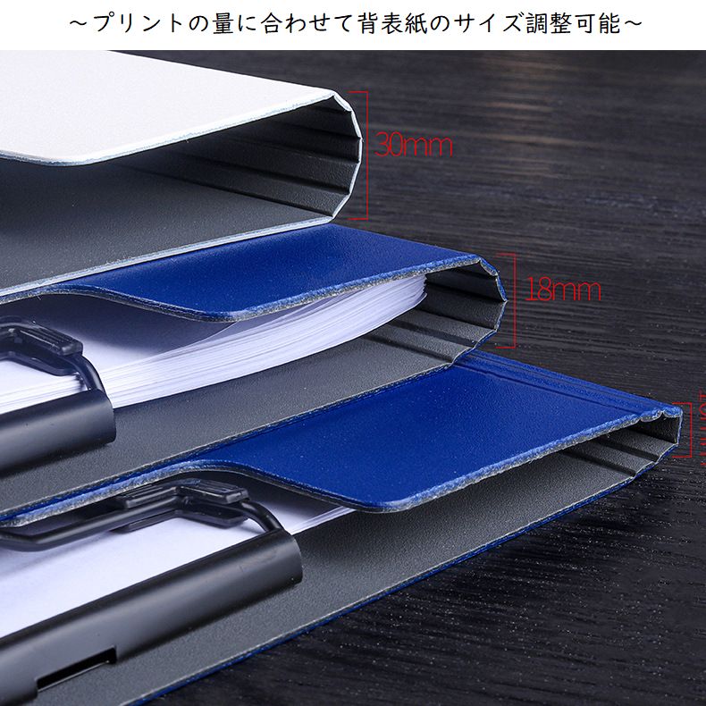 クリップボード A4 バインダー クリップファイル ボード 縦型 商品画像5