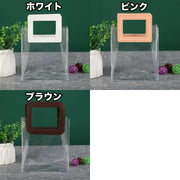 ギフトバッグ ラッピングバッグ 単品 ラッピング用品 ラッピング袋 小袋 手土産袋 プレゼント 贈り物 持ち手 クリア 透明 おしゃれ
