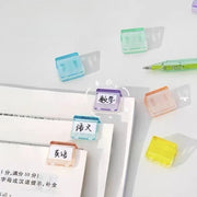 クリップ 同色10個セット スライドクリップ プッシュクリップ コーナークリップ 文房具 文具 書類クリップ メモクリップ プリント 書類整理 オフィス 事務用品 見出し 保管 整理整頓 シンプル 便利 かわいい