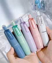 修正テープ 本体のみ 使いきりタイプ 単品 1個 360度回転 プッシュ式 文具 スティック シンプル スタイリッシュ コンパクト 可愛い 学生 オフィス
