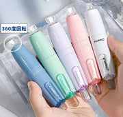 修正テープ 本体のみ 使いきりタイプ 単品 1個 360度回転 プッシュ式 文具 スティック シンプル スタイリッシュ コンパクト 可愛い 学生 オフィス
