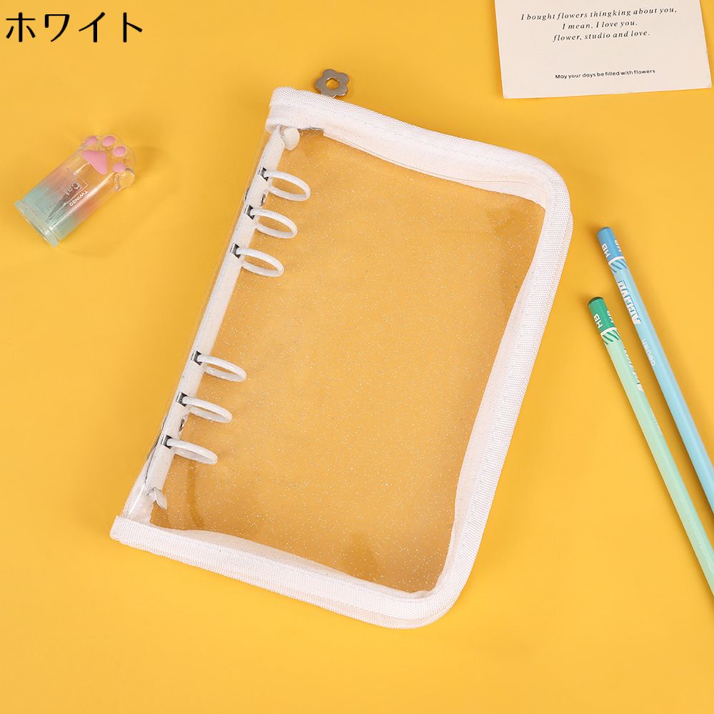 リングバインダー ミニバインダー バインダー ファイル リングファイル シール帳 商品画像5