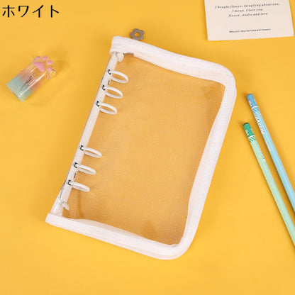 リングバインダー ミニバインダー バインダー ファイル リングファイル シール帳 商品画像5