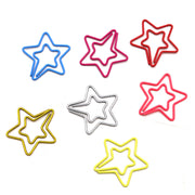 クリップ ゼムクリップ ペーパークリップ 10個セット 文具 文房具 事務用品 ステーショナリー スター 星 かわいい おしゃれ ユニーク 雑貨