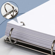 リングファイル A4 4穴 220枚 文房具 事務用品 オフィス ビジネス 仕事 学校 授業 シンプル 資料 書類