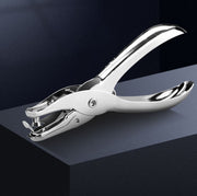 穴あけパンチ 1穴 6mm 文房具 事務用品 パンチ 書類整理 ルーズリーフ 手帳 伝票 ラッピング 札 手持ち ハンディ 丸穴