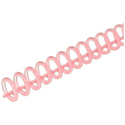 ルーズリーフリング 10個セット バインダーリング 30穴 穴径12mm A4 B5 製本用とじ具 システム手帳リング カット可能 プラスチック製