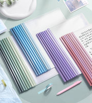 クリアファイル 10個セット スライドファイル レールファイル A4サイズ 文房具 文具 ファイル スライドバー スライドレール 事務用品 学用品 スライド式 シンプル 便利グッズ 学生 学校 オフィス 整理整頓