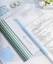 クリアファイル 10個セット スライドファイル レールファイル A4サイズ 文房具 文具 ファイル スライドバー スライドレール 事務用品 学用品 スライド式 シンプル 便利グッズ 学生 学校 オフィス 整理整頓