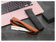 ペンケース ペンホルダー 文房具 日用品雑貨 筆記具 文具 フェイクレザー スリム コンパクト シンプル おしゃれ