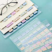 インデックスシール タックインデックス ラベル 文房具 文具 手帳 スケジュール ノート ファイル バインダー メモ 見出し 仕切り 索引 カラー 便利
