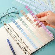 インデックスシール タックインデックス ラベル 文房具 文具 手帳 スケジュール ノート ファイル バインダー メモ 見出し 仕切り 索引 カラー 便利