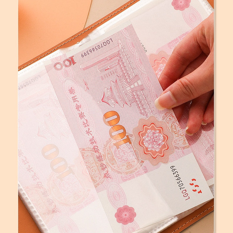 貯金ファイル お札ファイル A6 お札ケース 封筒貯金 お金仕分け 商品画像3