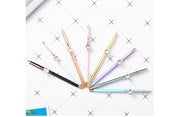 ボールペン 単品 1本 文房具 文具 ラインストーン 一粒 キラキラ お洒落 シンプル 勉強 学習 オフィス メモ 便利 事務用品 筆記用具 プレゼント