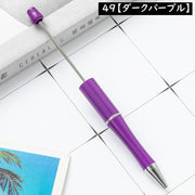 ビーズボールペン 4本セット 文房具 筆記用具 DIY ハンドメイド クラフト 手作り オリジナルボールペン カスタムボールペン